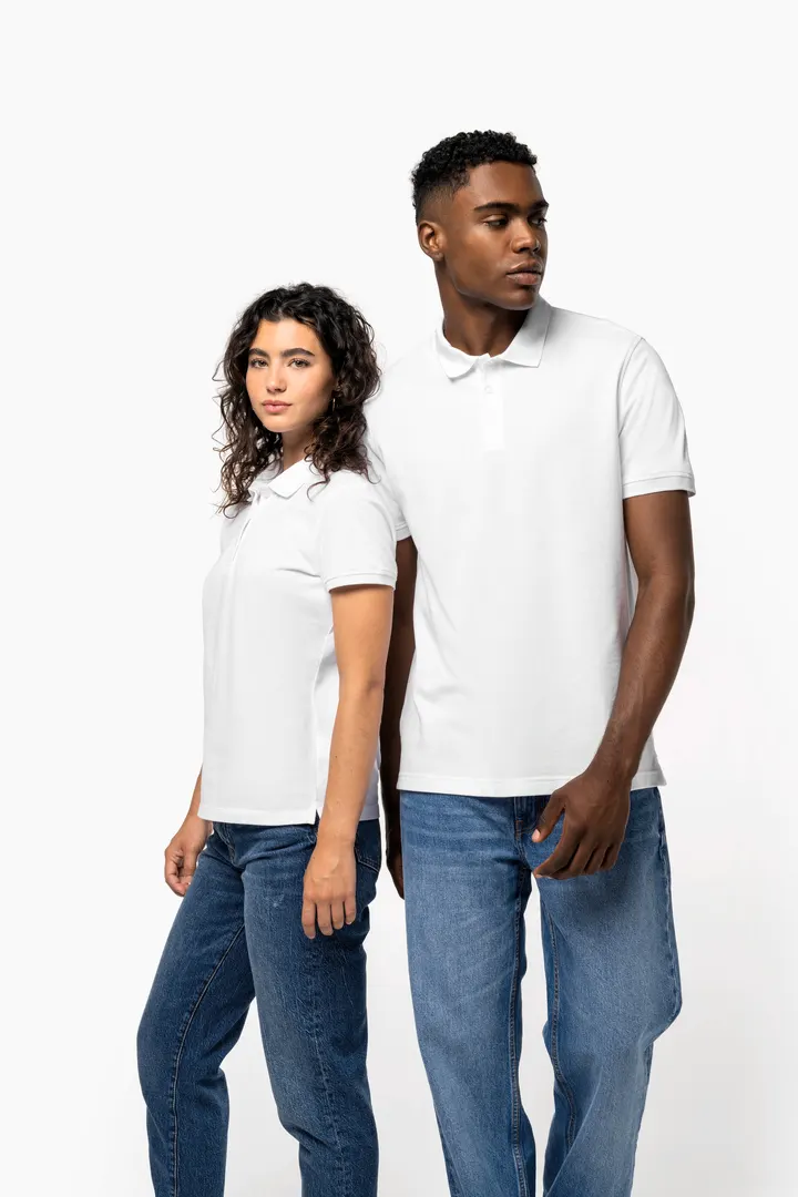 Polo piqué manches courtes femme 16