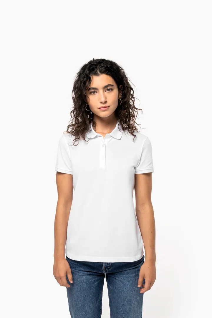Polo piqué manches courtes femme 6