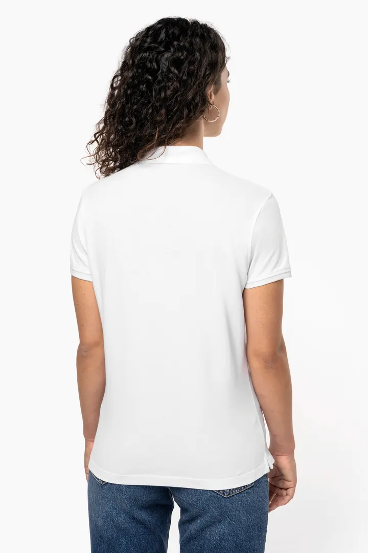 Polo piqué manches courtes femme 8