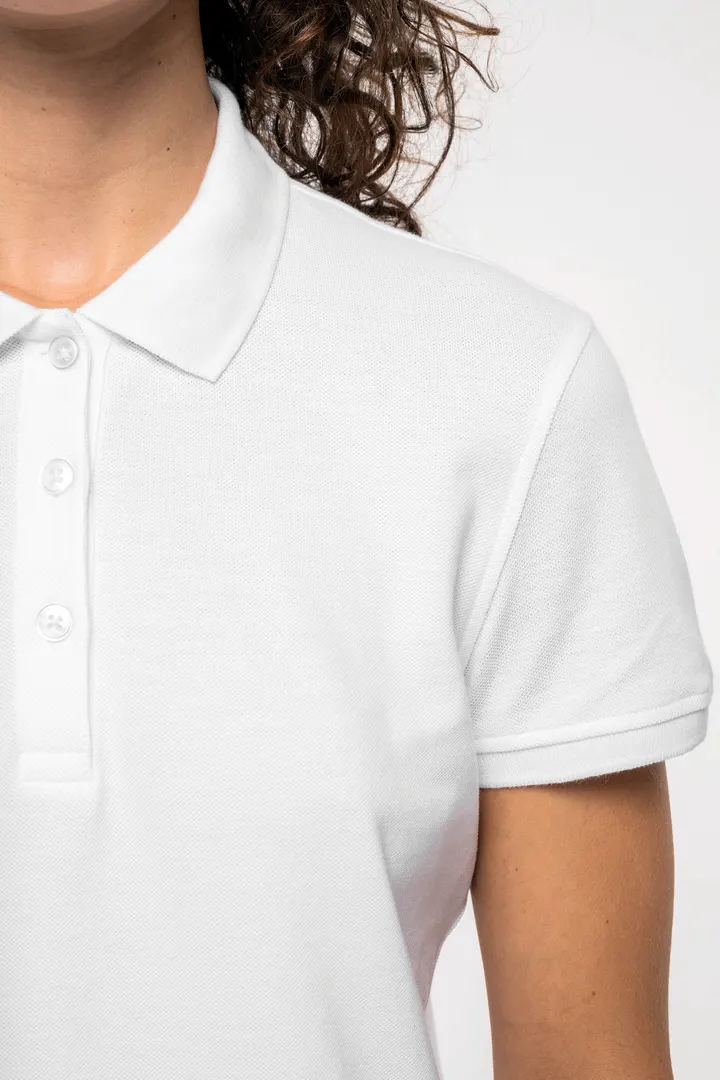Polo piqué manches courtes femme 10