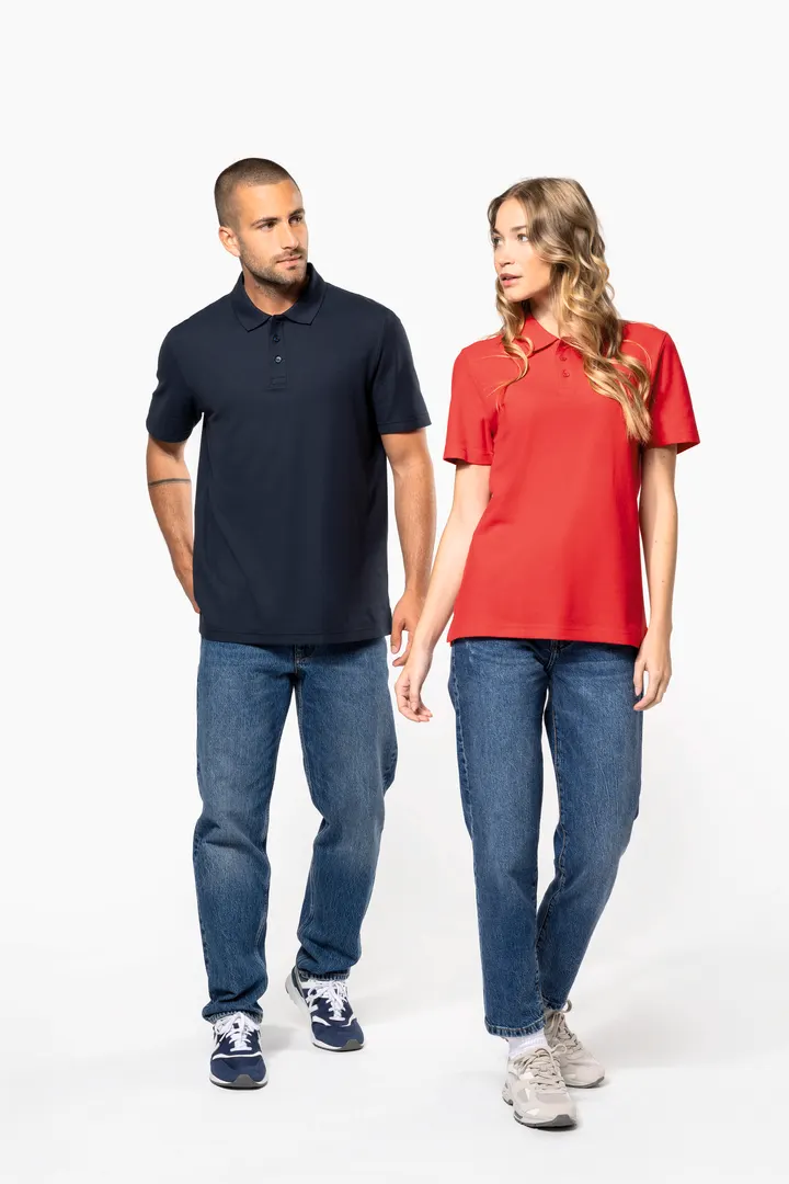 Polo piqué unisexe 14