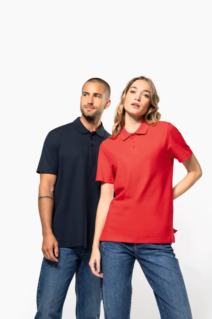 Polo piqué unisexe 17