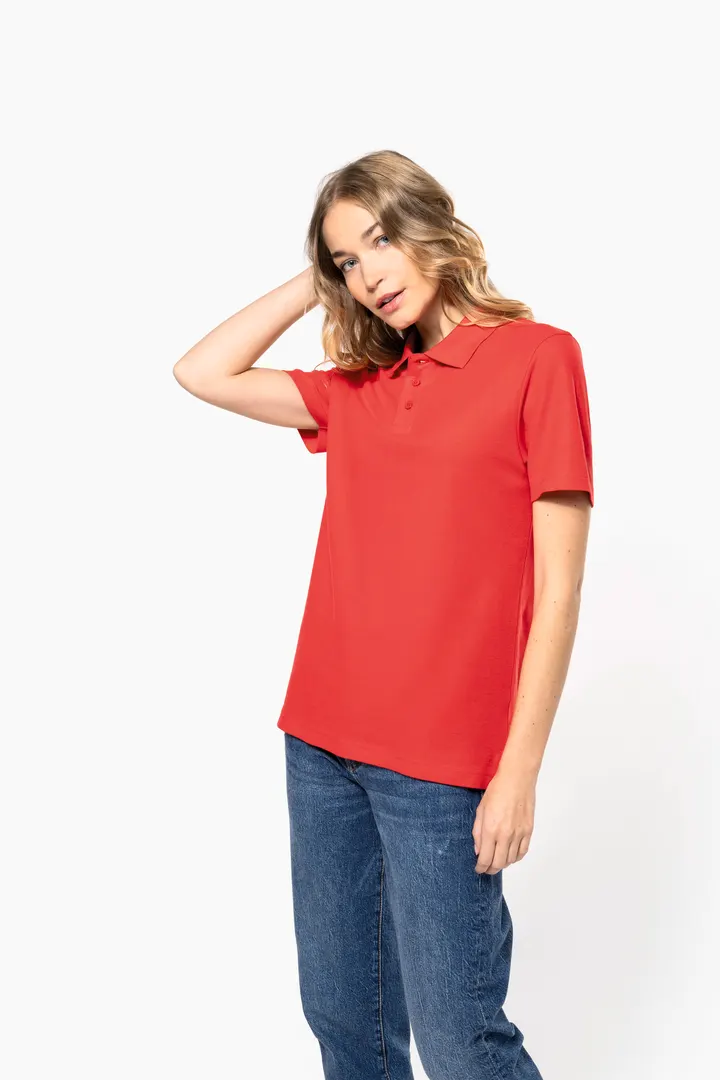 Polo piqué unisexe 18