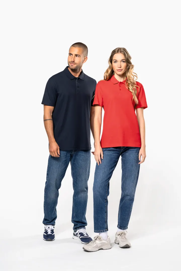 Polo piqué unisexe 13