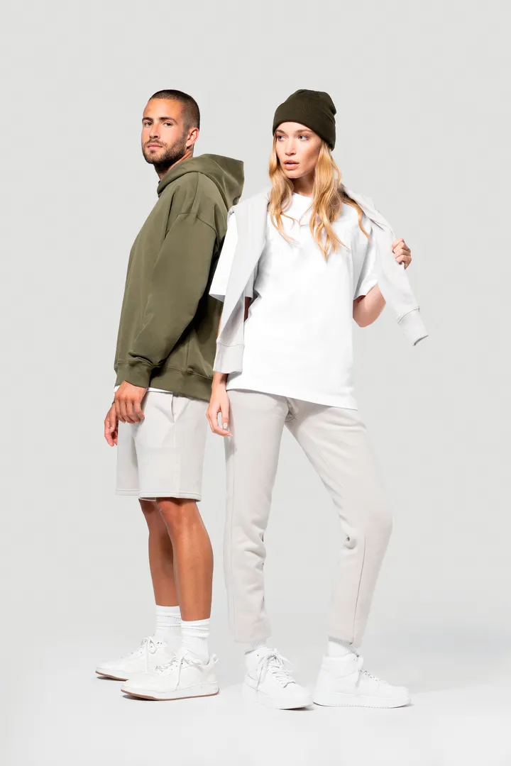 T-shirt unisexe oversize manches courtes 11