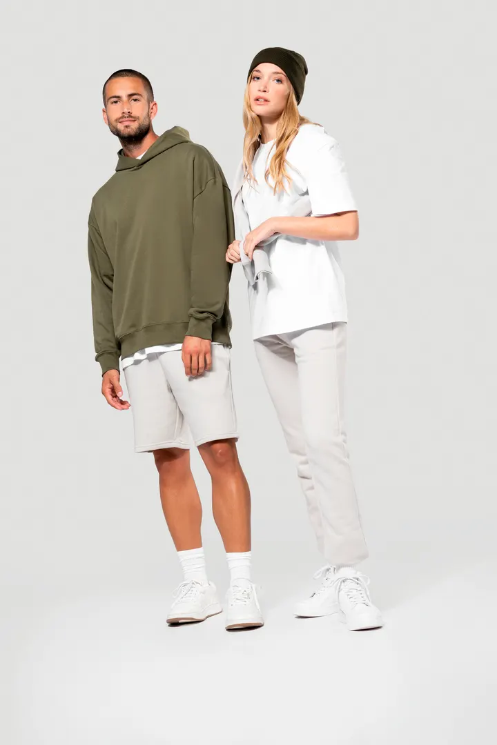 T-shirt unisexe oversize manches courtes 12
