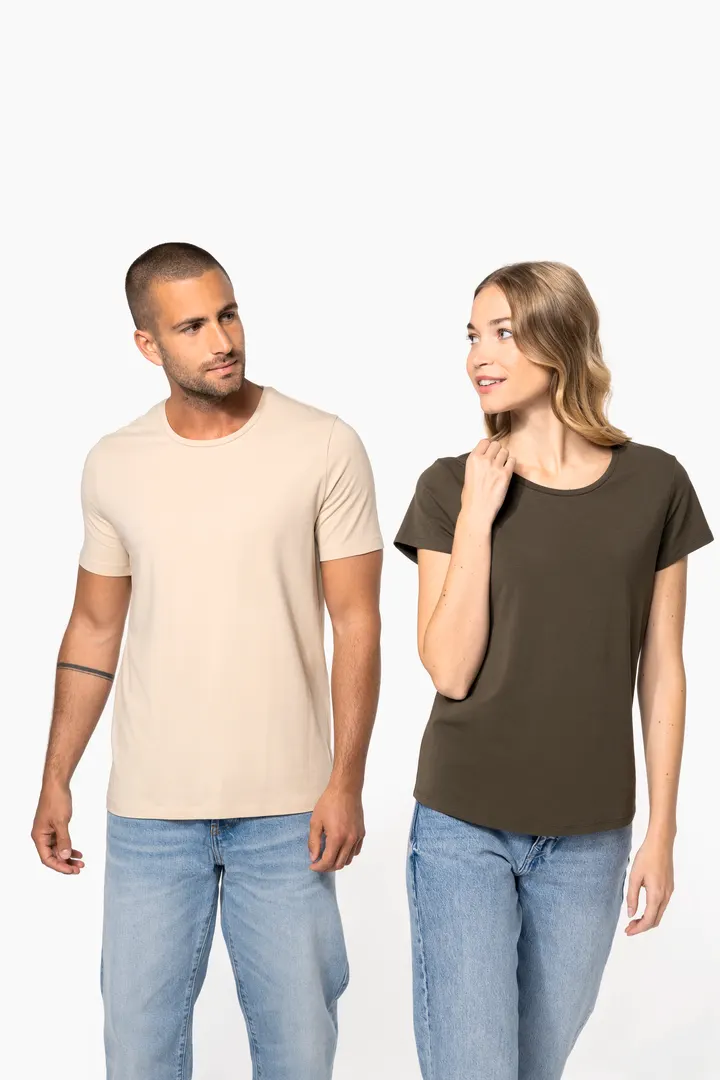 Kurzarm-T-Shirt mit Rundhalsausschnitt 9