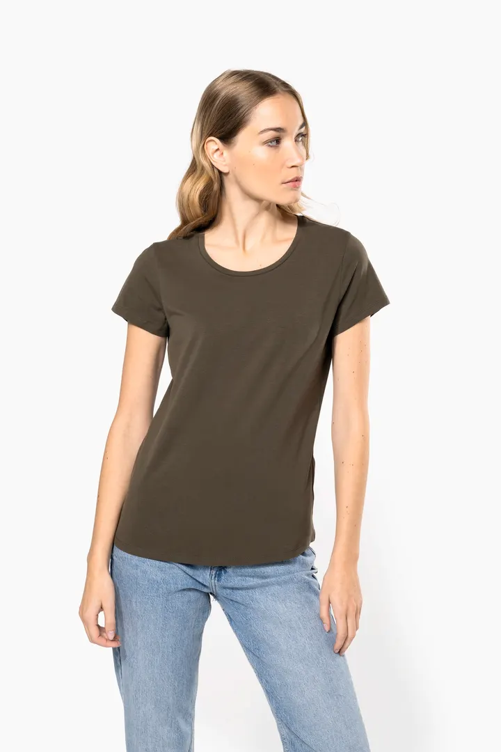 T-shirt col rond manches courtes femme 4