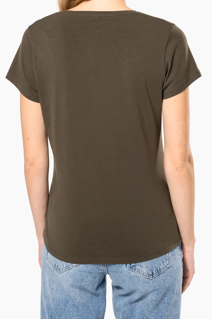 T-shirt col rond manches courtes femme 3