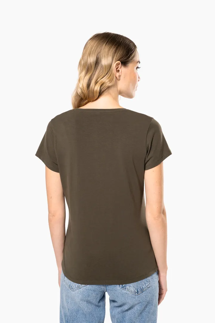 T-shirt col rond manches courtes femme 5