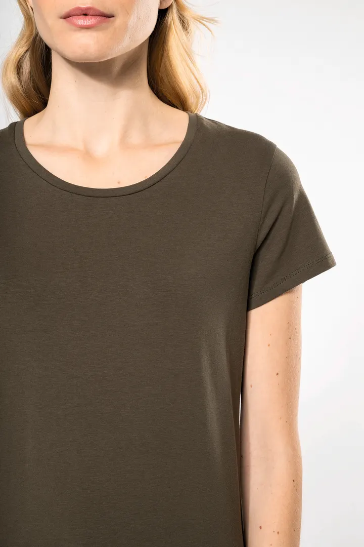 T-shirt col rond manches courtes femme 7