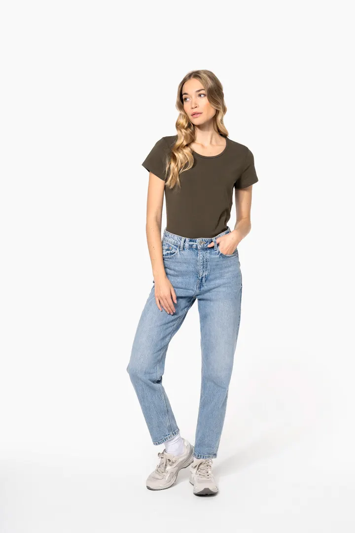 T-shirt col rond manches courtes femme 8