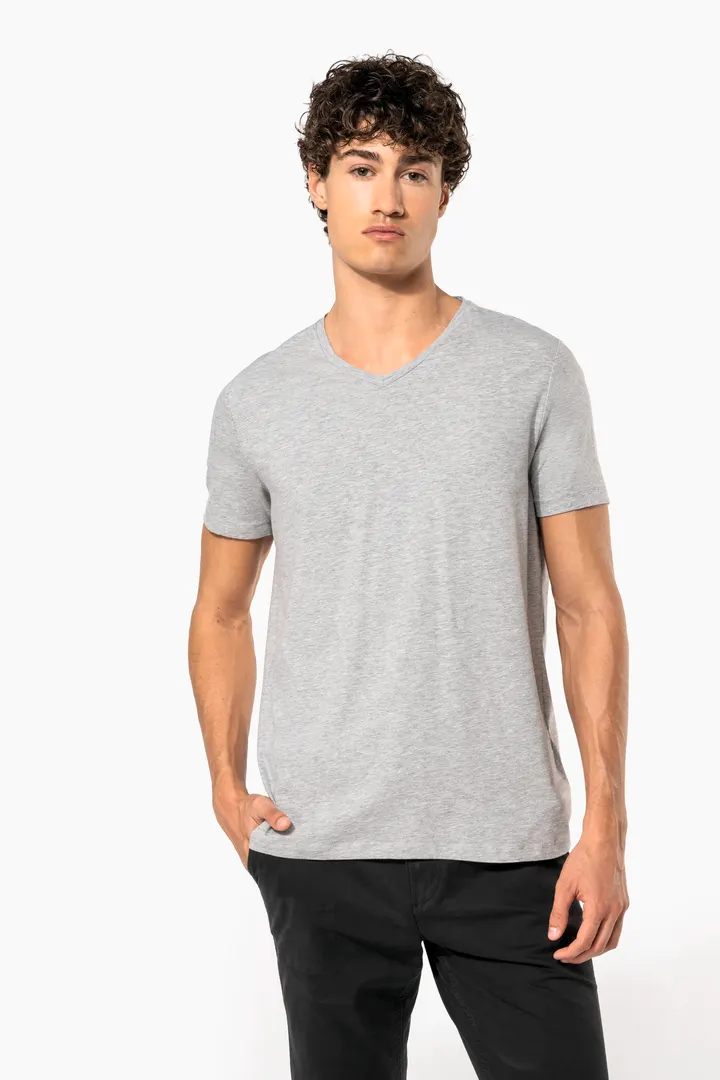 T-shirt manches courtes col V homme 23