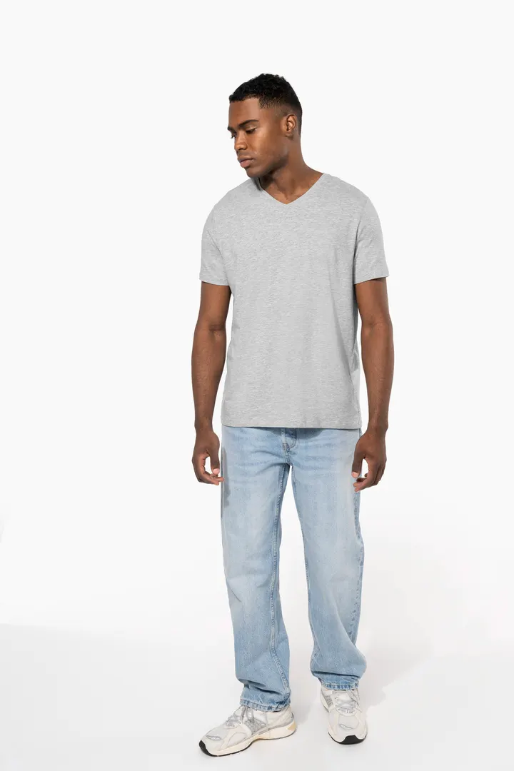 T-shirt manches courtes col V homme 3
