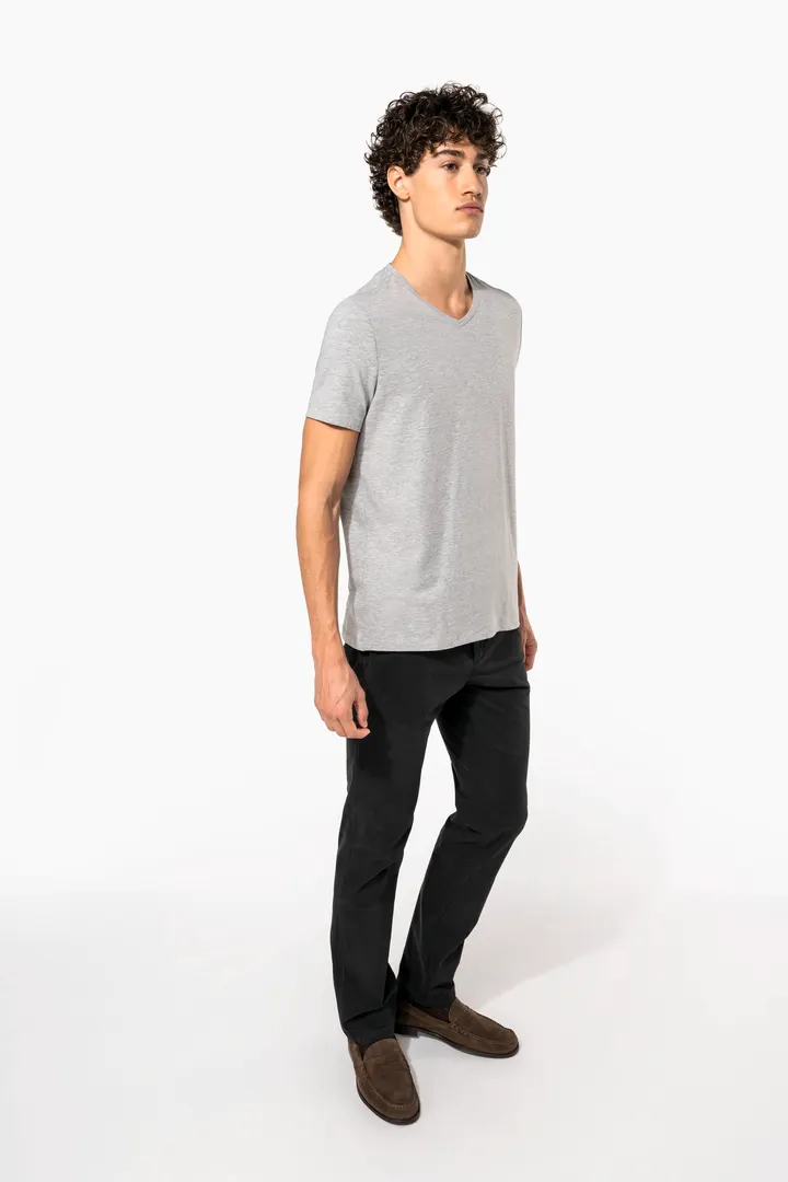 T-shirt manches courtes col V homme 10
