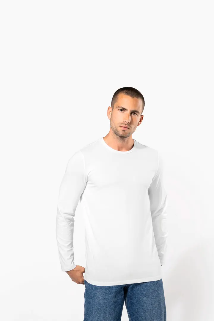 Langarm-T-Shirt mit Rundhalsausschnitt 4