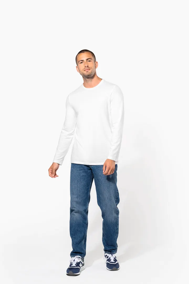 Langarm-T-Shirt mit Rundhalsausschnitt 6