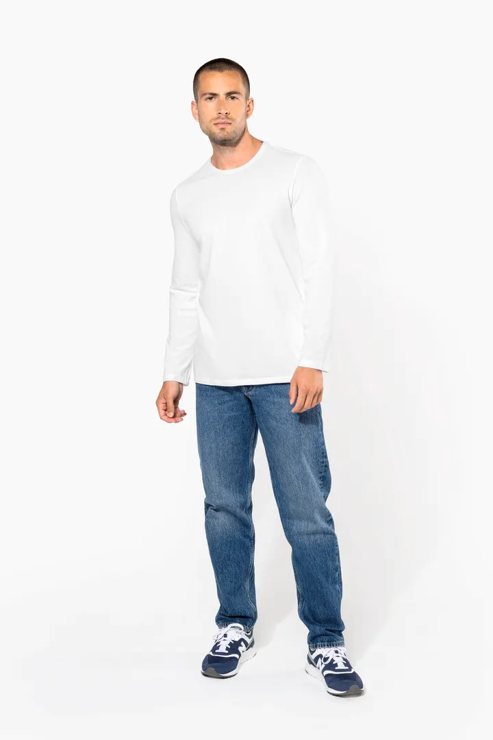 Langarm-T-Shirt mit Rundhalsausschnitt 7