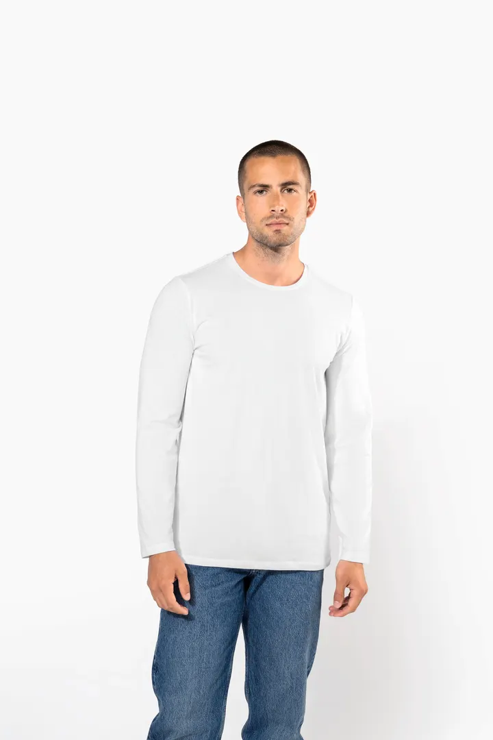 Langarm-T-Shirt mit Rundhalsausschnitt 8