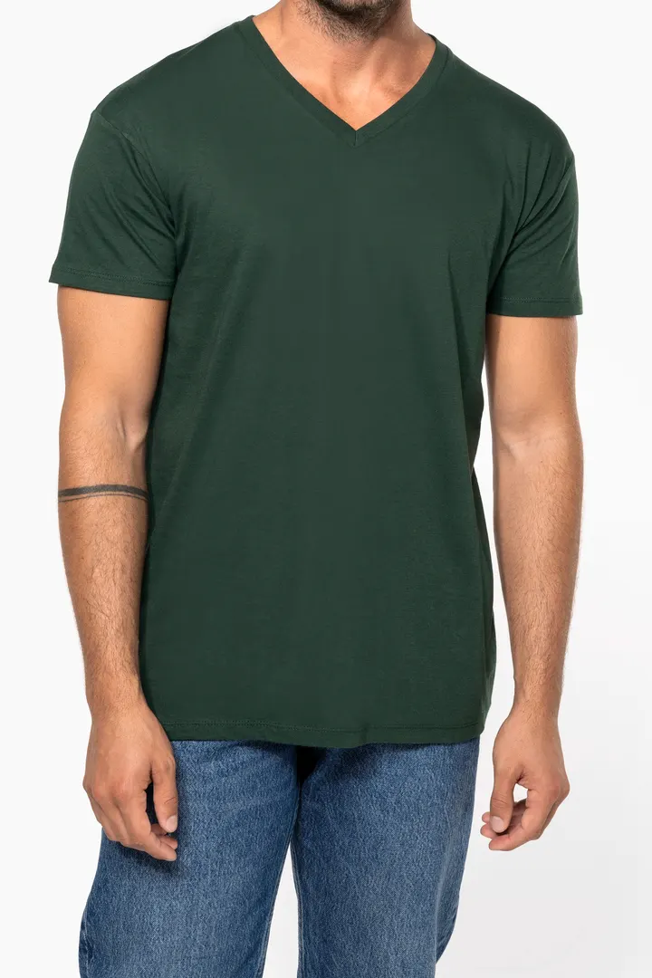 Herren-T-Shirt Bio 150 IC mit V-Ausschnitt