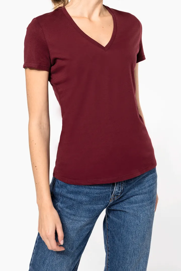 Damen-T-Shirt BIO150 IC mit V-Ausschnitt 3