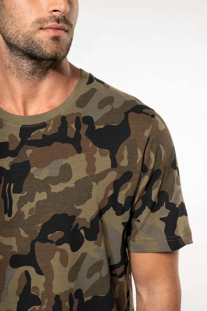 Kurzarm-T-Shirt Camo 2
