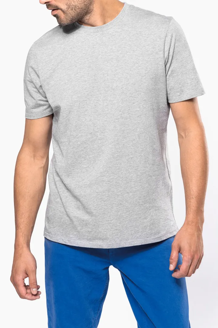 Kurzarm-T-Shirt mit Rundhalsausschnitt, Unisex 3