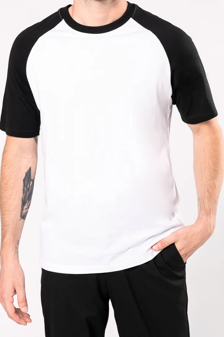 Baseball-Shirt, zweifarbig 12