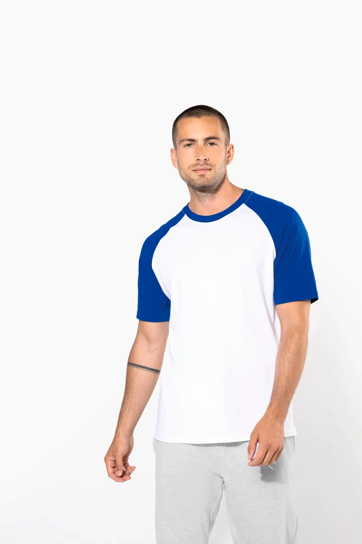 Baseball-Shirt, zweifarbig 5