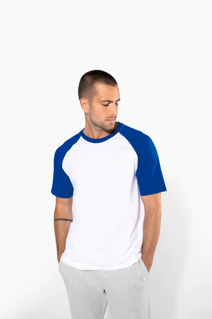Baseball-Shirt, zweifarbig 2
