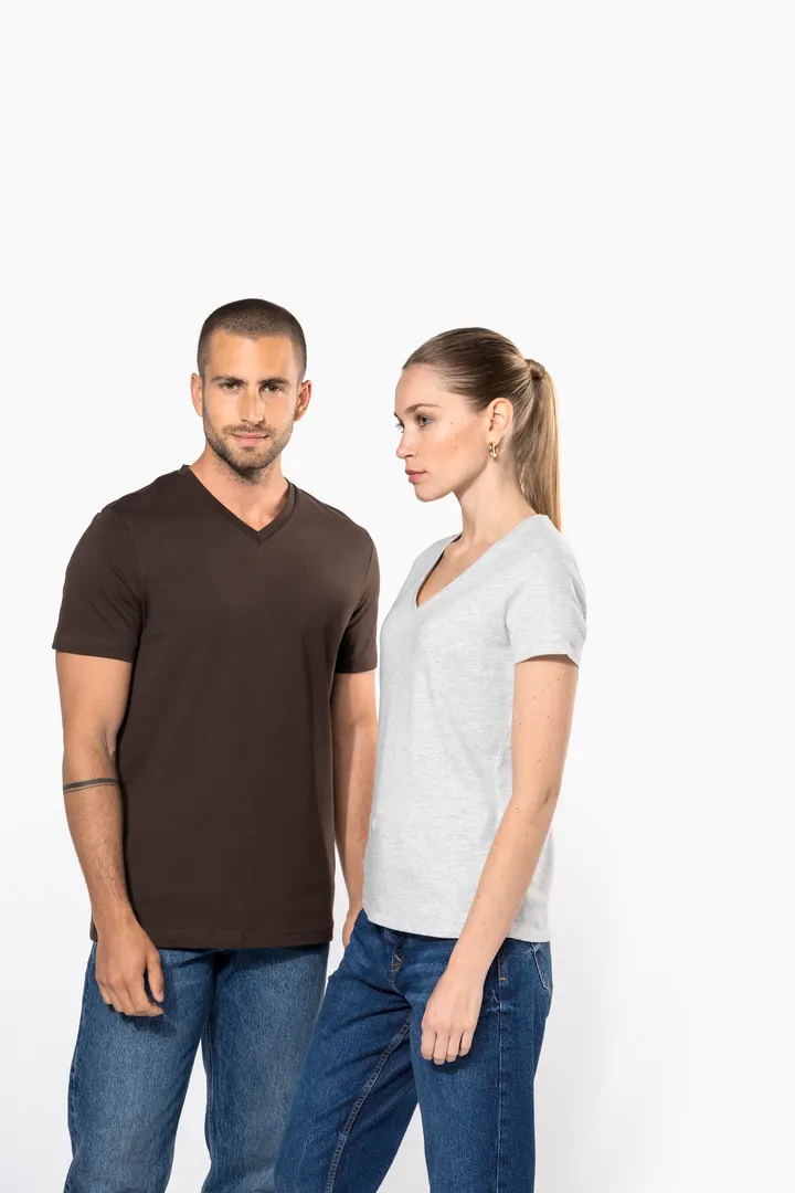T-shirt col V manches courtes homme 12