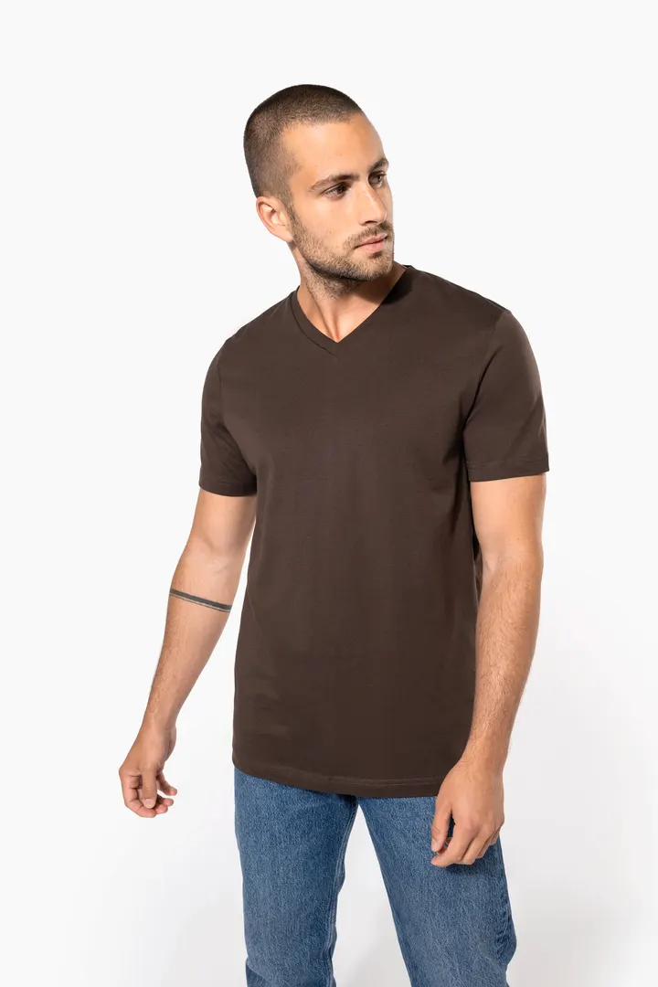 T-shirt col V manches courtes homme 3