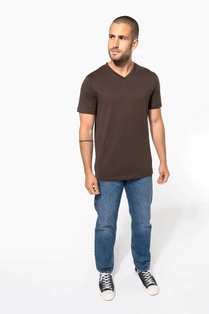 T-shirt col V manches courtes homme 5