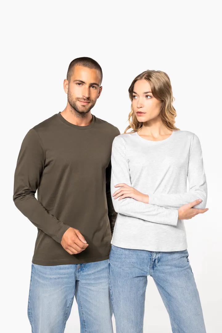 Herren Langarm-T-Shirt Rundhalsausschnitt 14