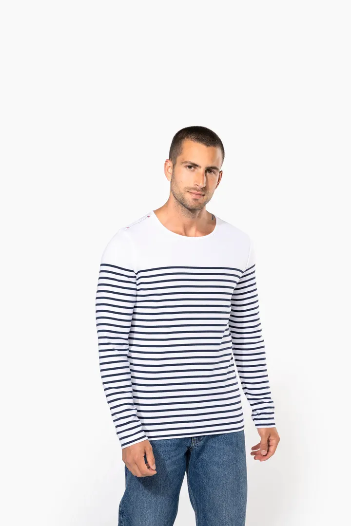 Herren-Marineshirt Langarm 2