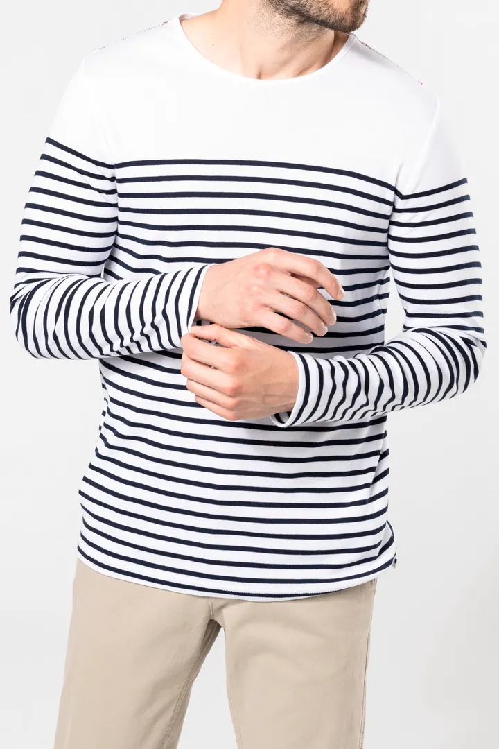 Herren-Marineshirt Langarm 8