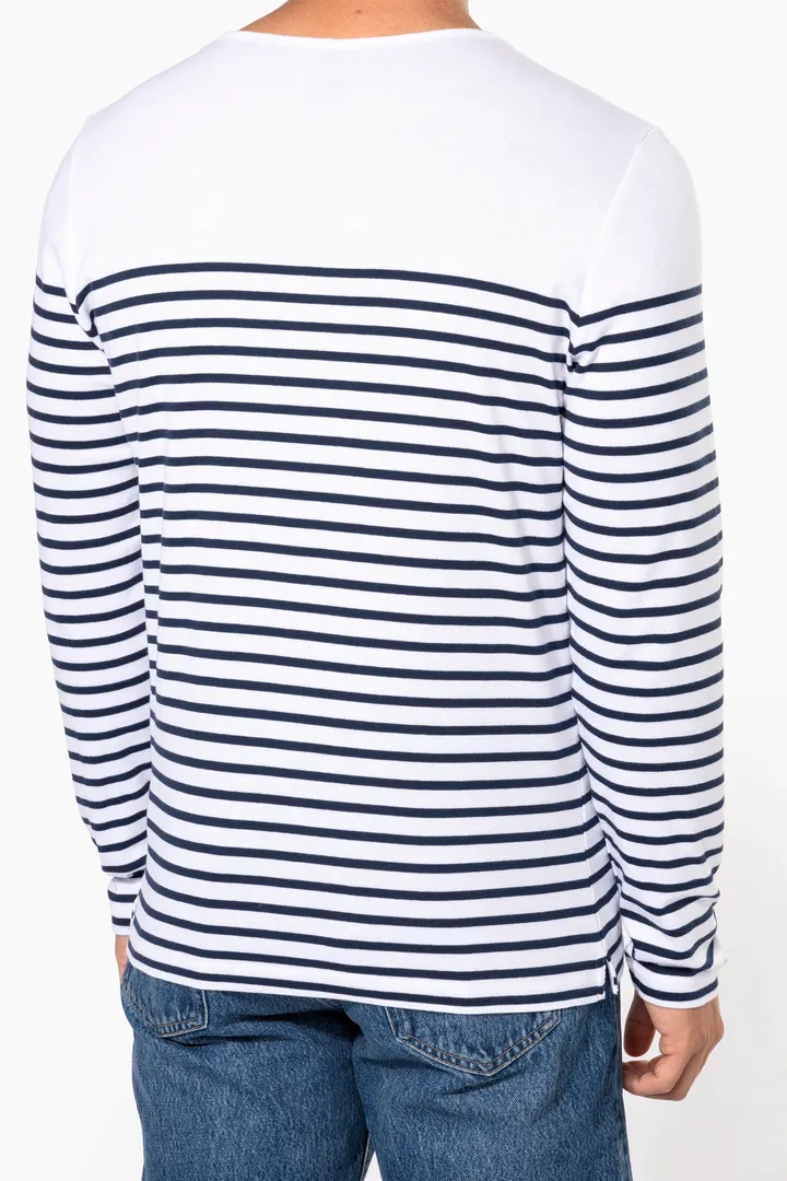 Herren-Marineshirt Langarm
