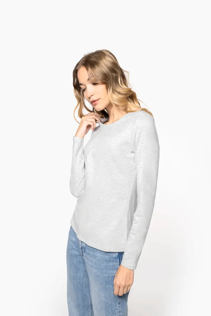 Damen-Langarmshirt mit Rundhalsausschnitt 6