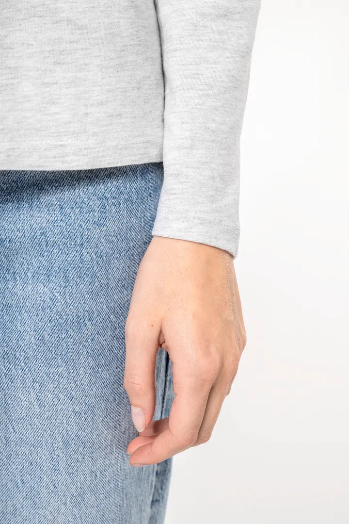 Damen-Langarmshirt mit Rundhalsausschnitt 10
