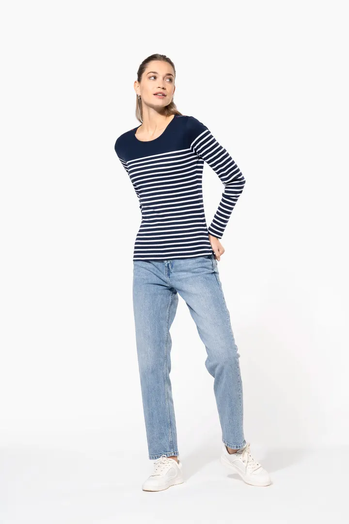 Damen-Marineshirt Langarm 8
