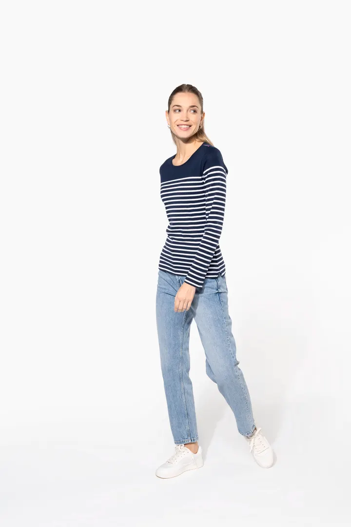 Damen-Marineshirt Langarm 9