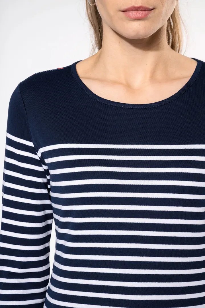 Damen-Marineshirt Langarm 10