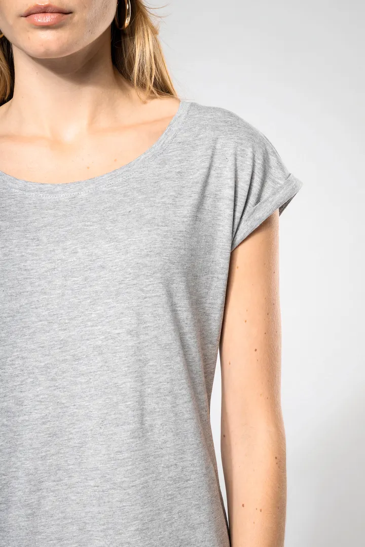 Langes T-Shirtfür Damen 17