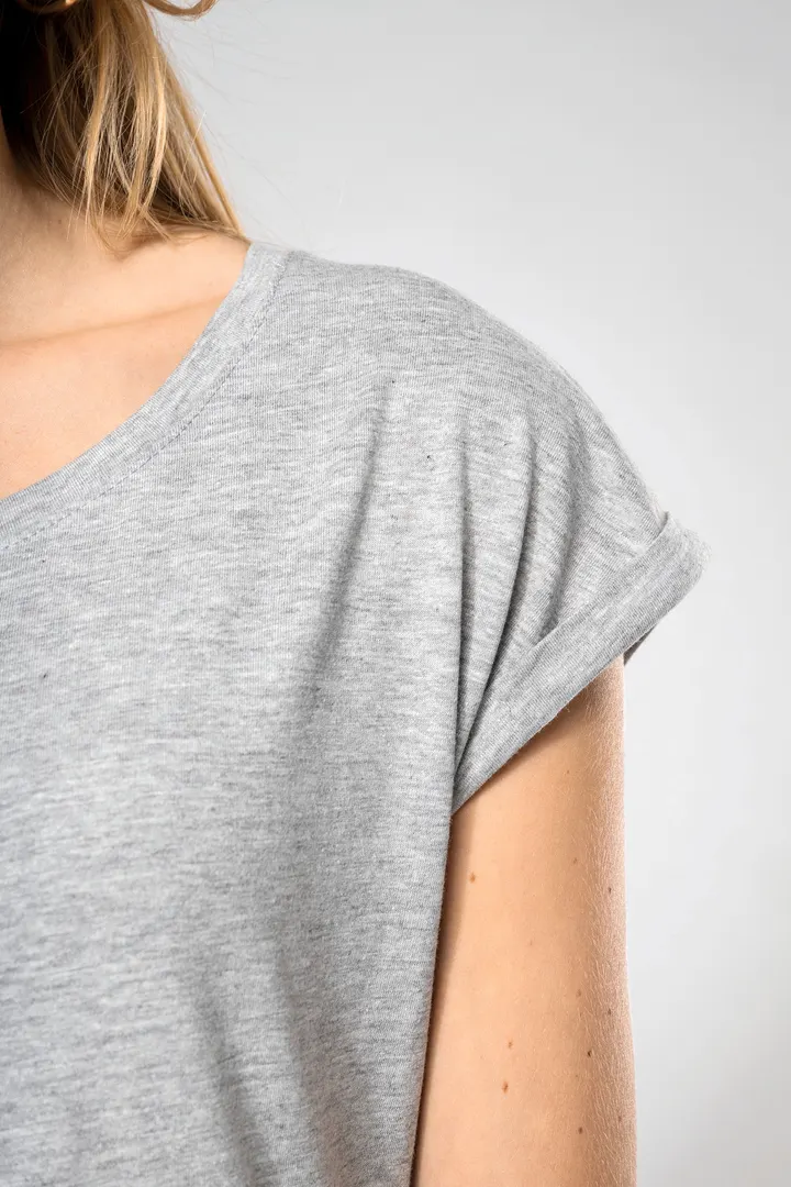 Langes T-Shirtfür Damen 18