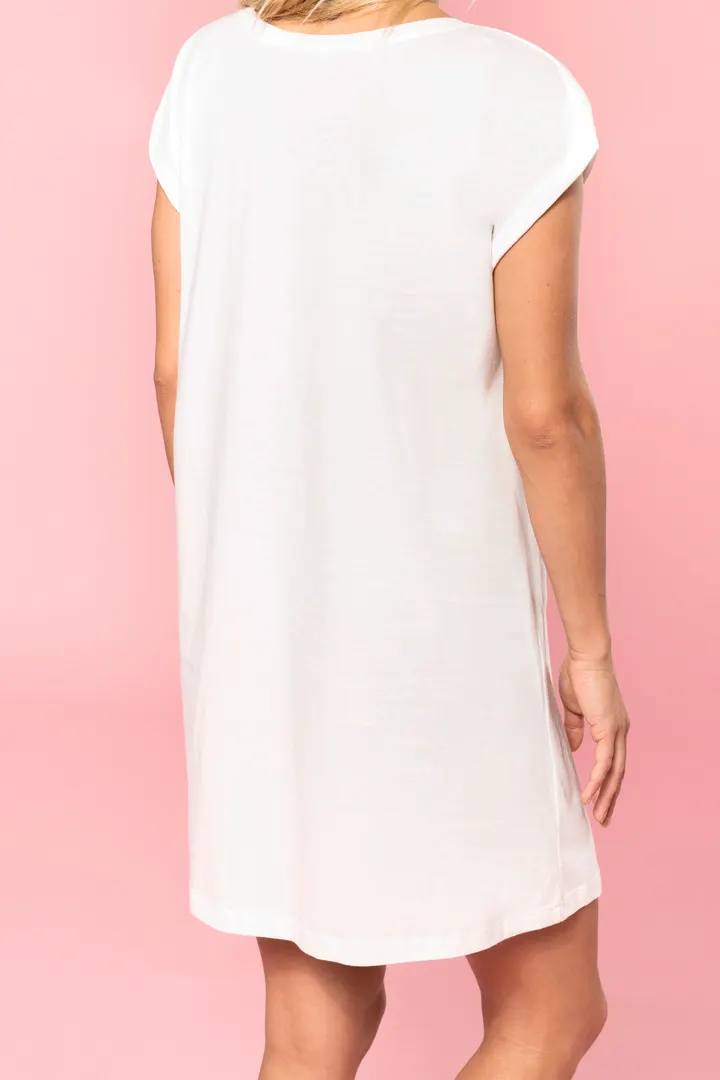 Langes T-Shirtfür Damen 4