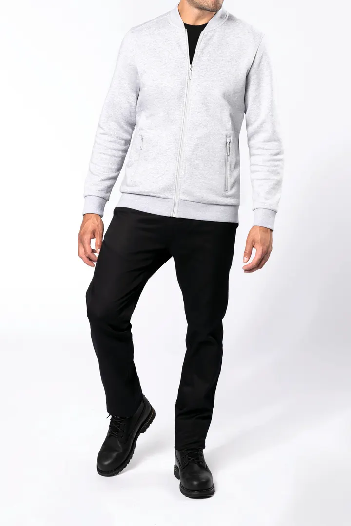 Veste molleton zippée homme 2
