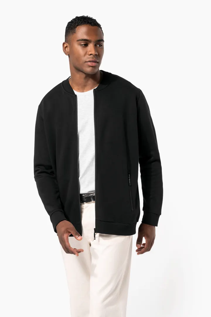 Sweatjacke mit Reißverschluss