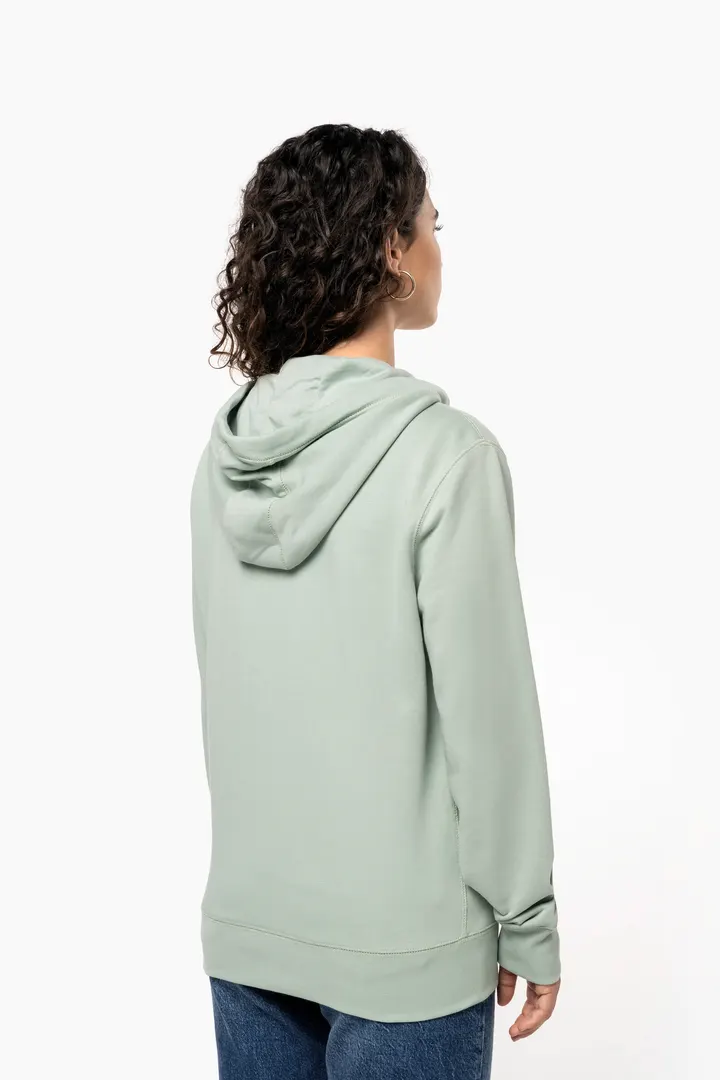 Umweltfreundliches Unisex-Kapuzensweatshirt mit Reißverschluss 7