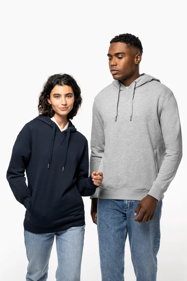 Sweat-shirt french terry écoresponsable à capuche unisexe 14
