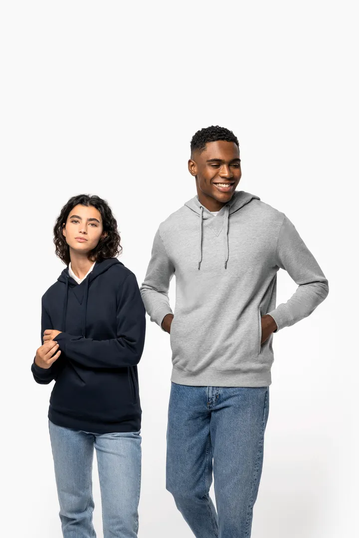 Sweat-shirt french terry écoresponsable à capuche unisexe 15